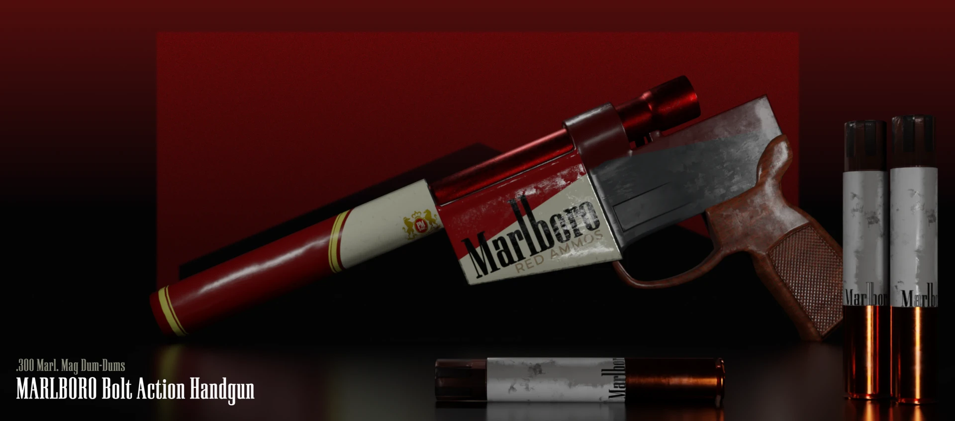 Marlboro Bolt-Action Handgun