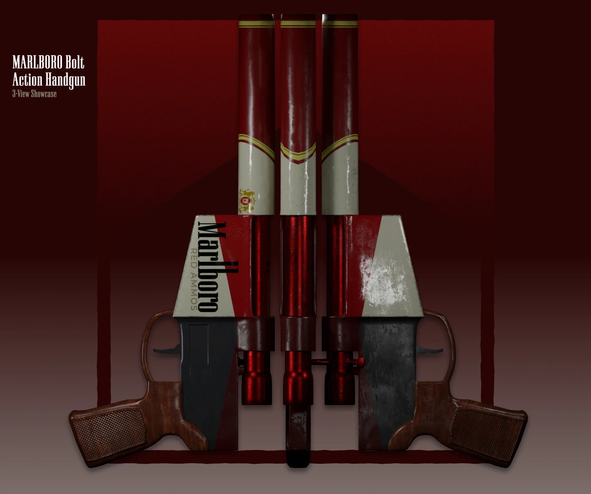 Marlboro Bolt-Action Handgun — view 02